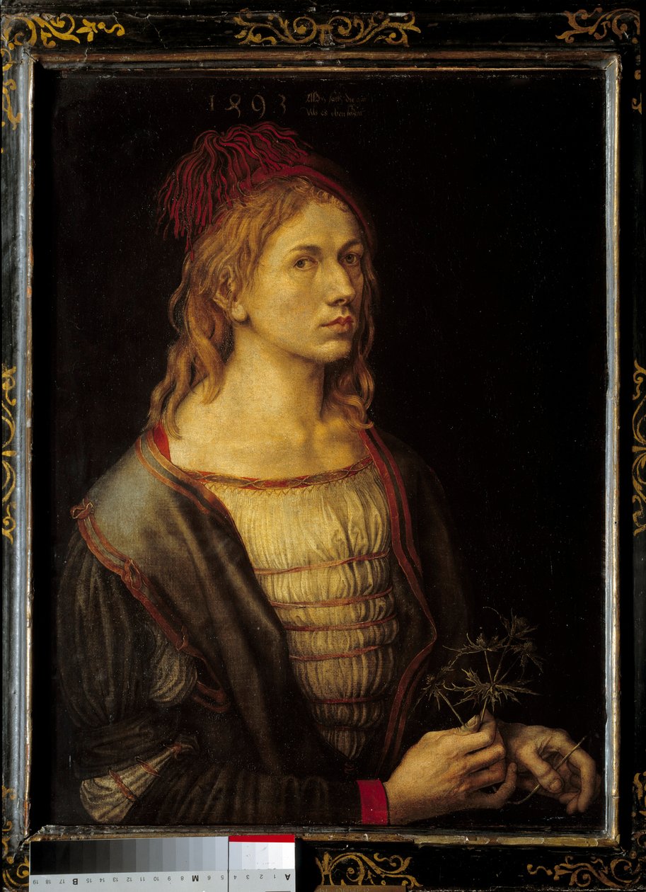 Devedikeni ile Otoportre by Albrecht Dürer
