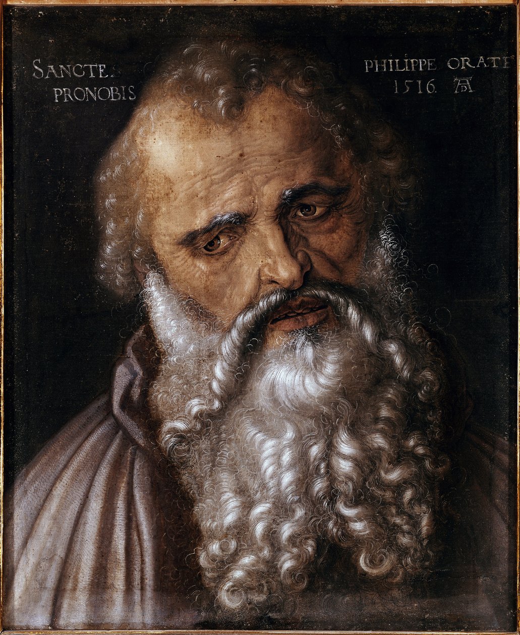 Aziz Philip havari (ahşap üzerine tempera by Albrecht Dürer