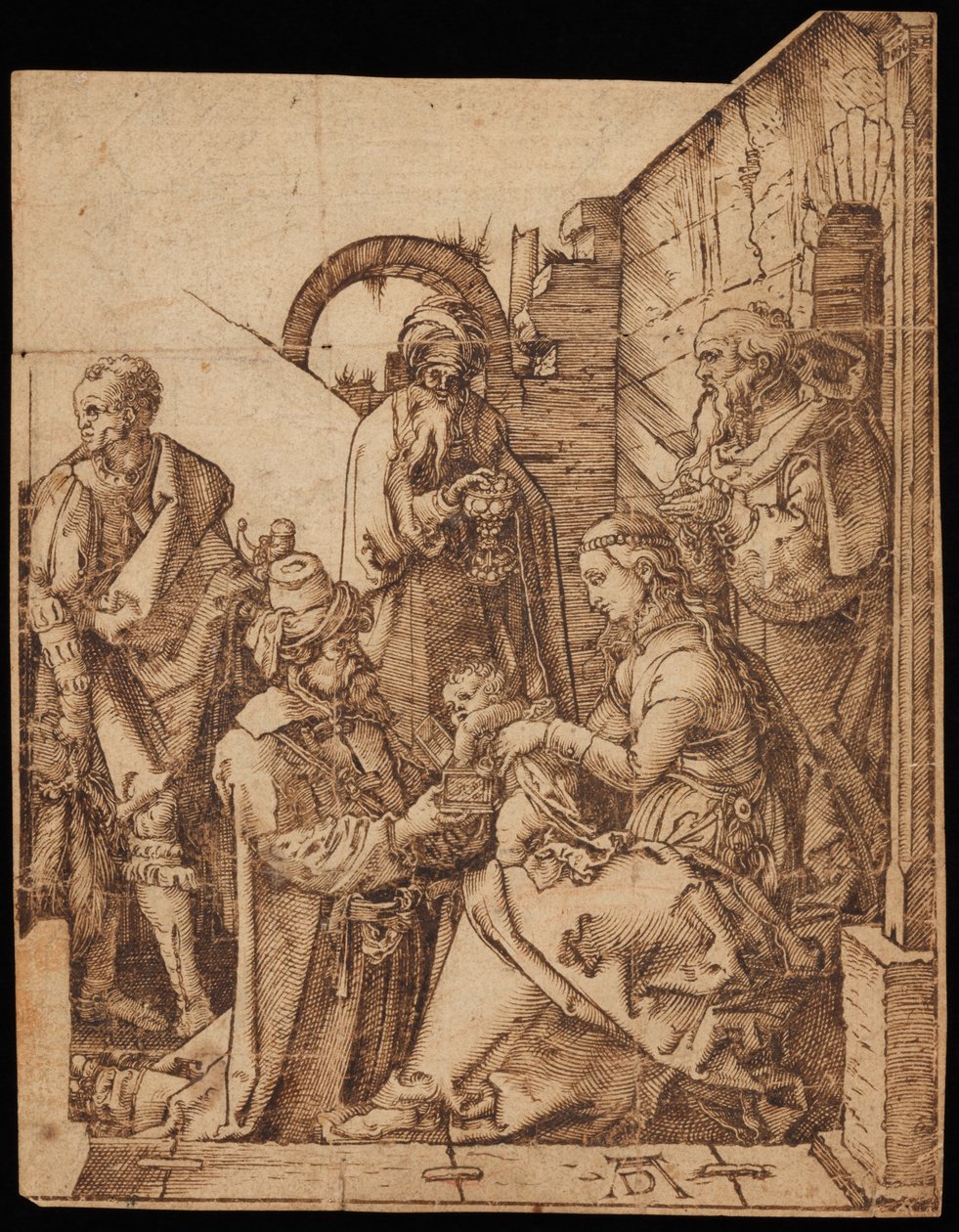 Büyücülerin Hayranlığı by Albrecht Dürer