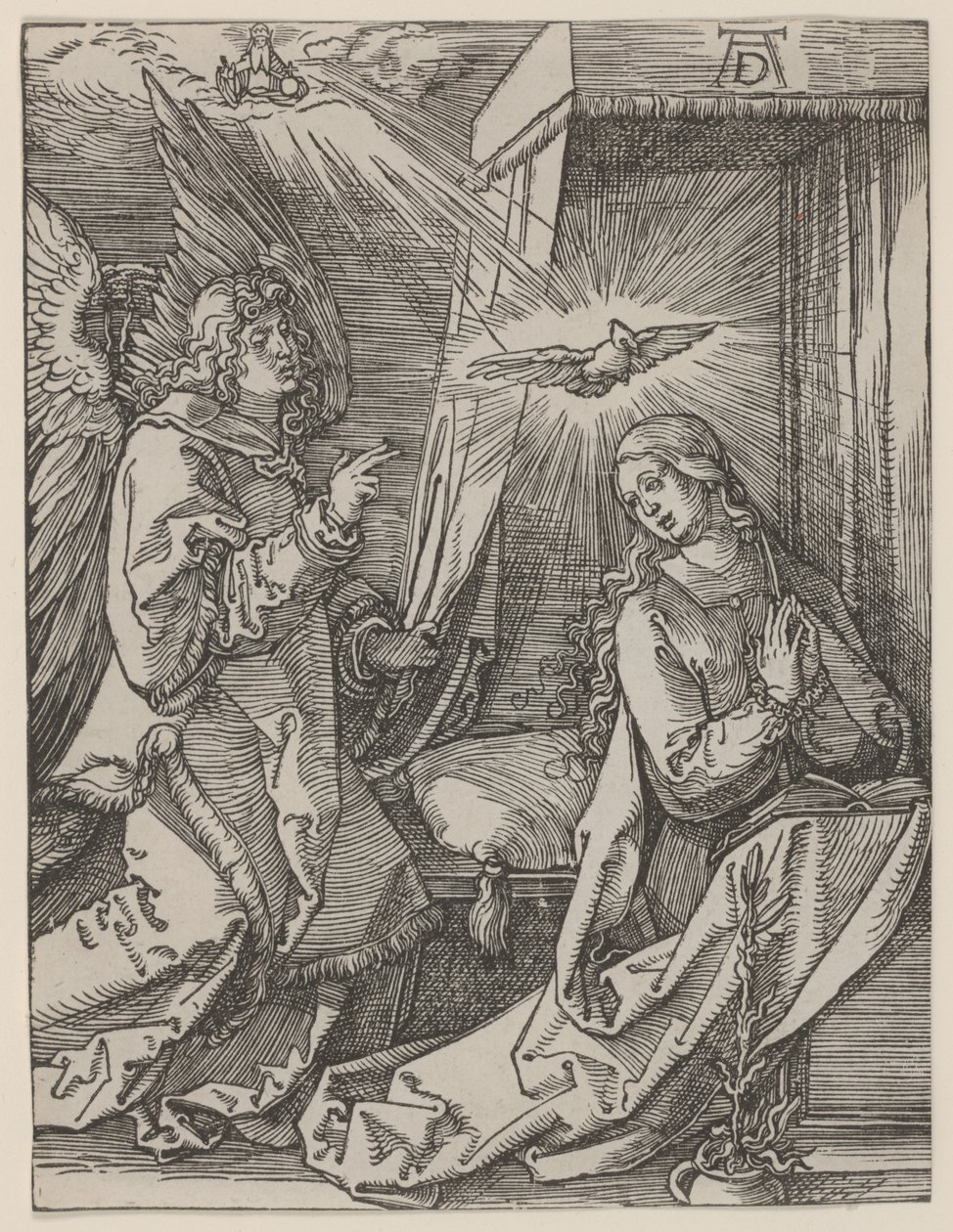 Müjde veya Die Verkundigung by Albrecht Dürer