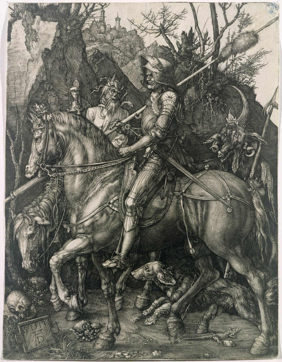 Şövalye, Ölüm ve Şeytan by Albrecht Dürer