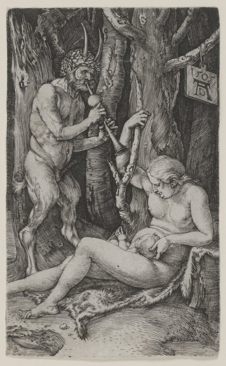 satir ailesi by Albrecht Dürer