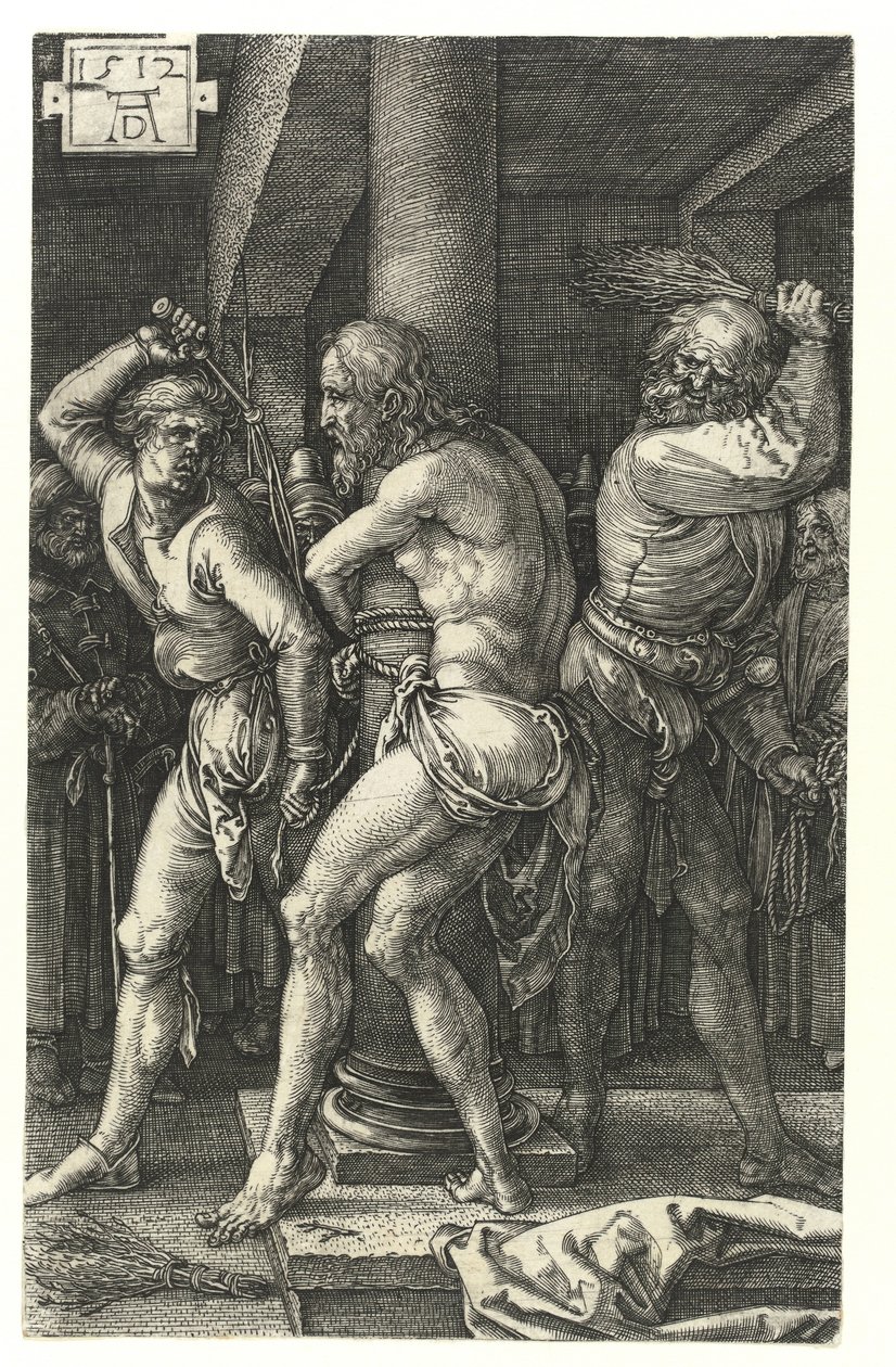 kırbaçlanma, 1512 by Albrecht Dürer