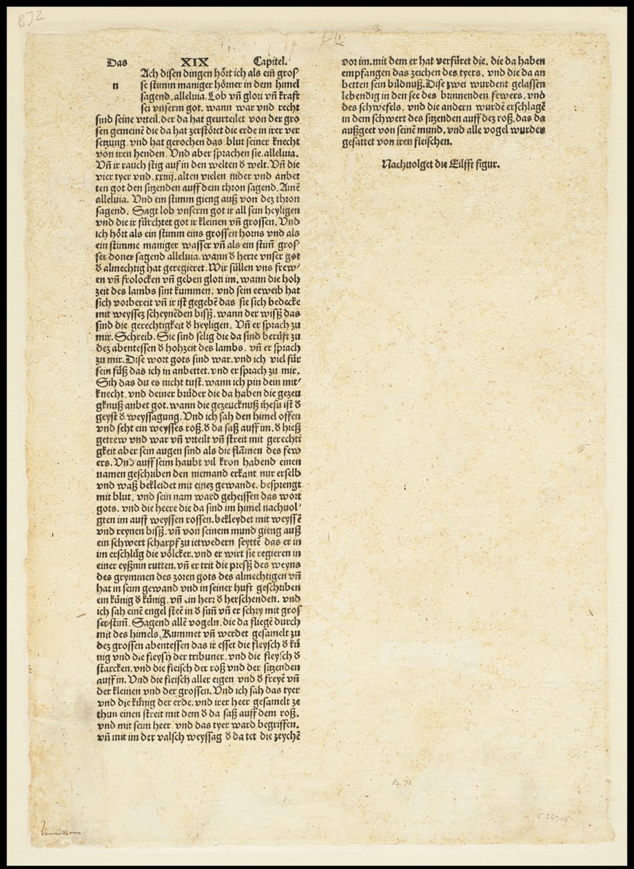 Kıyamet Verso, Aziz Michael Ejderhayla Savaşıyor, 1497 by Albrecht Dürer