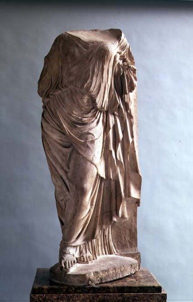 Afrodit, aslının kopyası, c. MÖ 5. yy (mermer) by Alcamenes (attr. to)