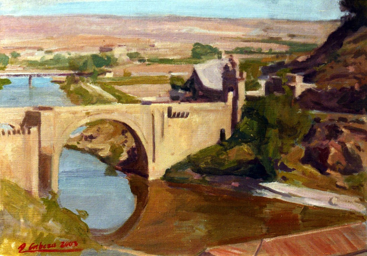 Alcantara Köprüsü Toledo by Alejandro Cabeza