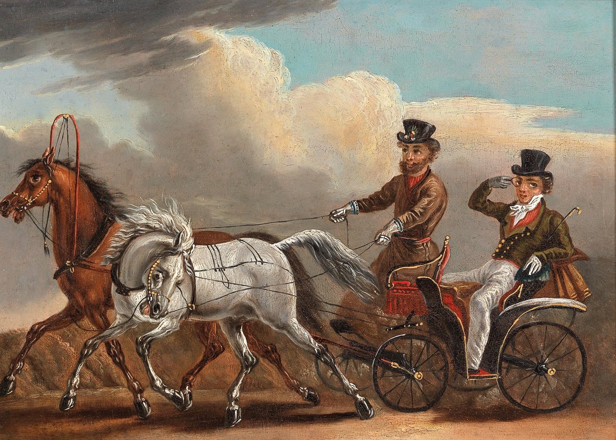 Takipçi Vahşi At Arabası Gezisi by Aleksander Orowski