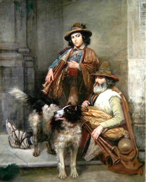 Seyahat eden İtalyan Oyuncular by Aleksander Stankiewicz