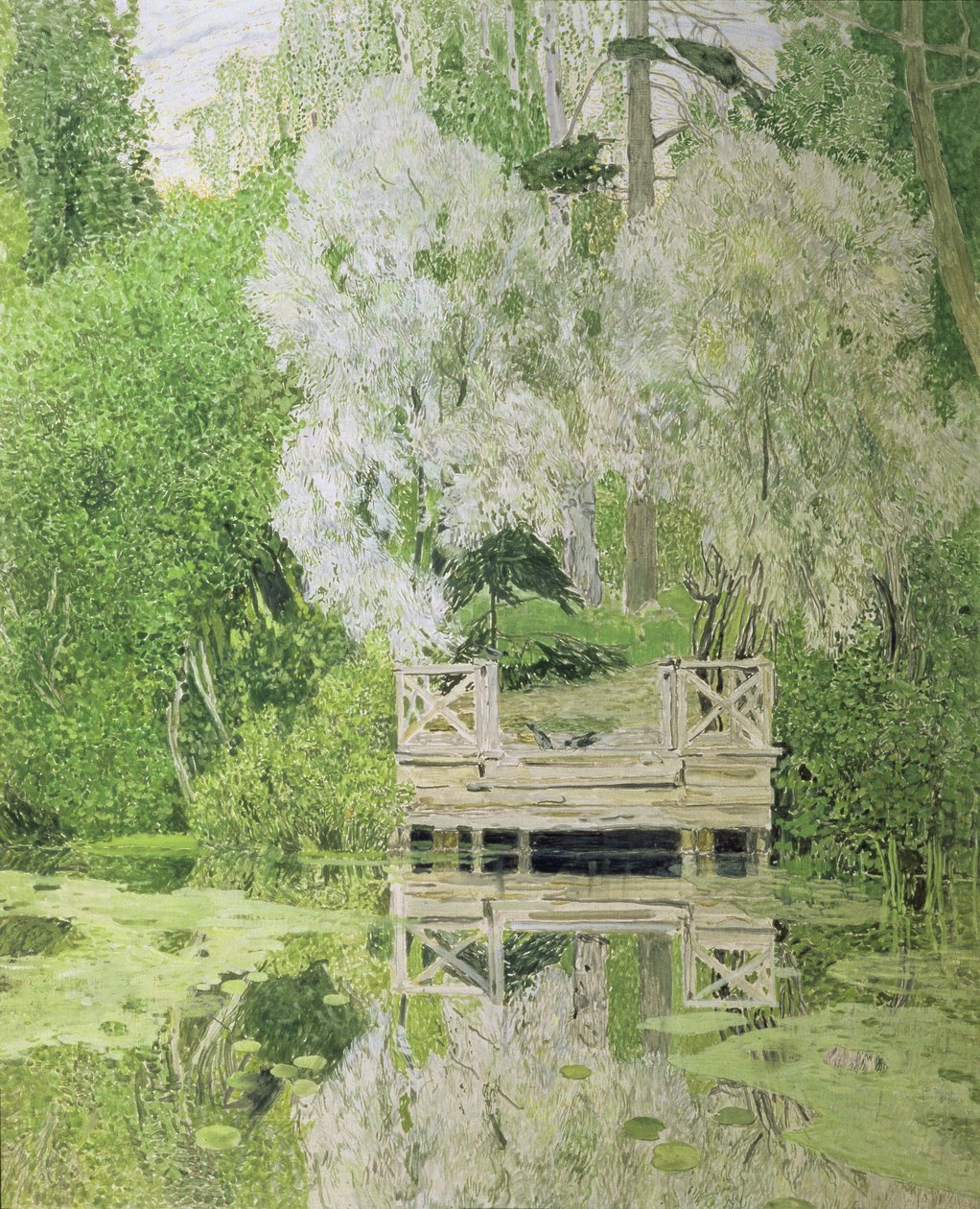 Gümüş Beyaz Söğüt, 1904 by Aleksandr Jakovlevic Golovin