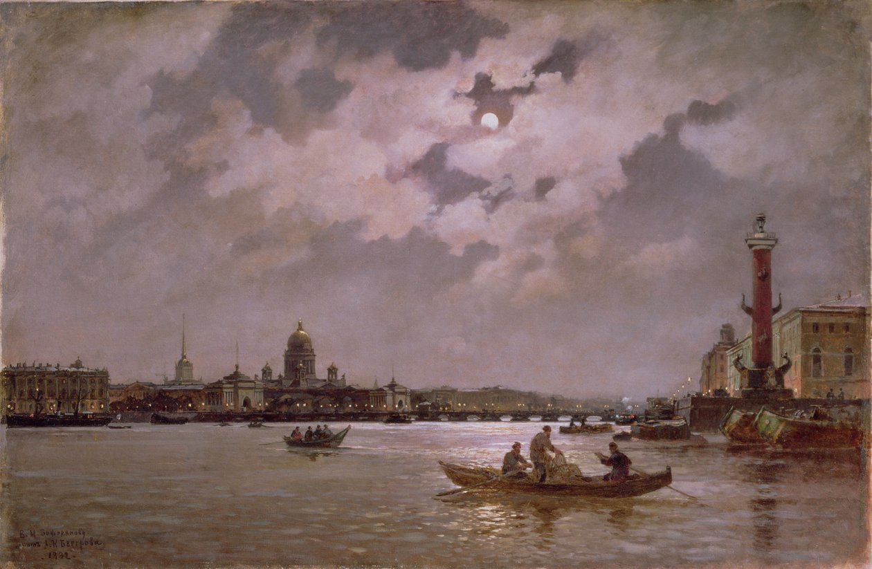 Neva ve Admiralteyskaya Dolgusu