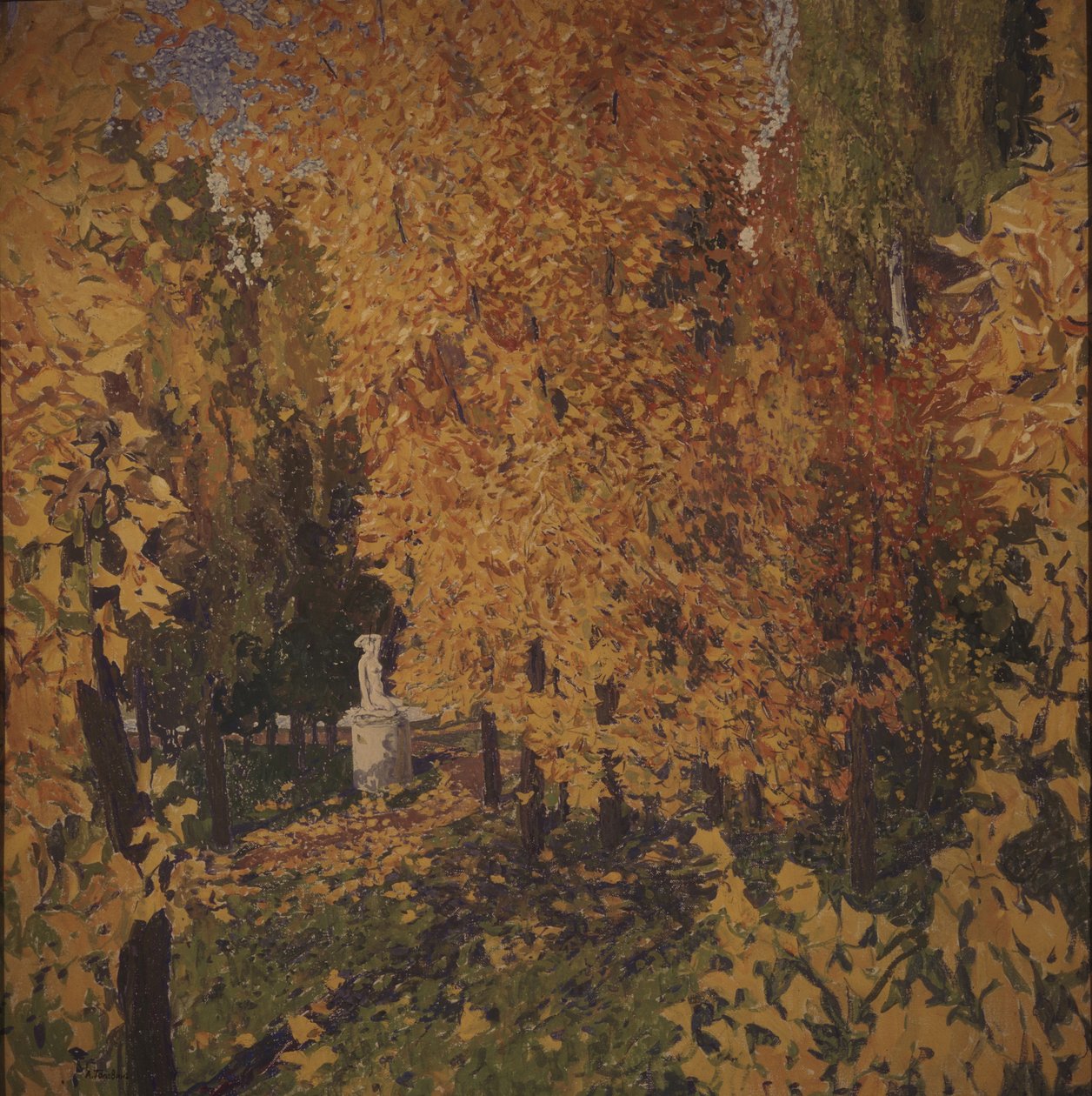 Sonbahar, 1920 by Aleksandr Jakovlevic Golovin