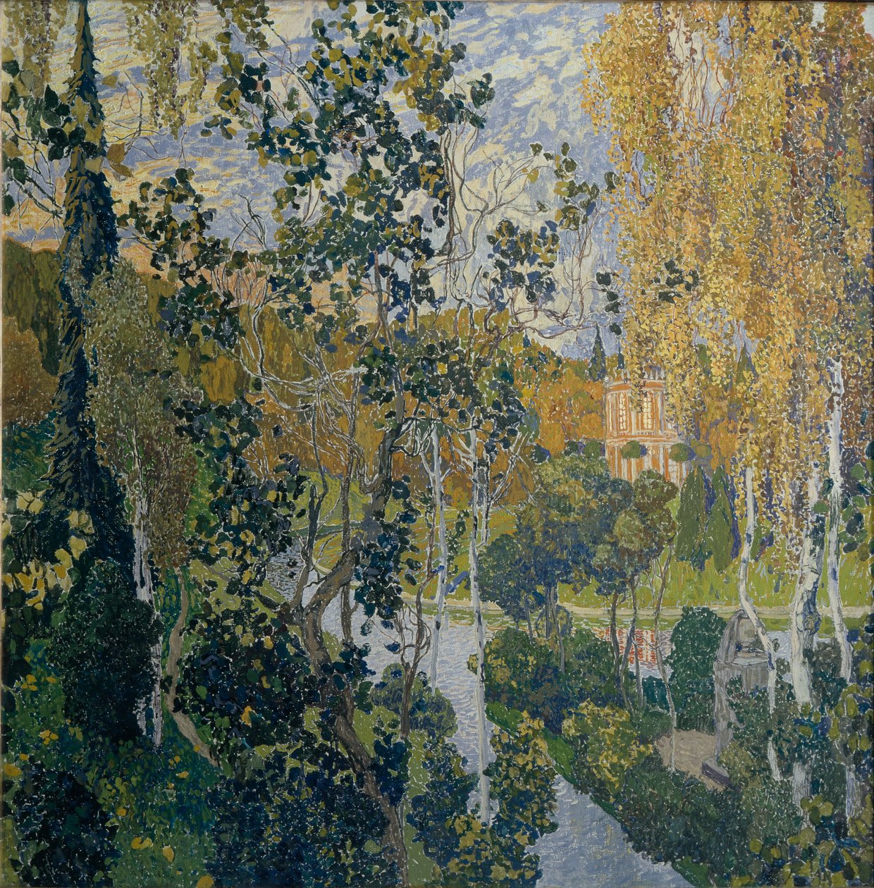 Manzara by Aleksandr Jakovlevic Golovin