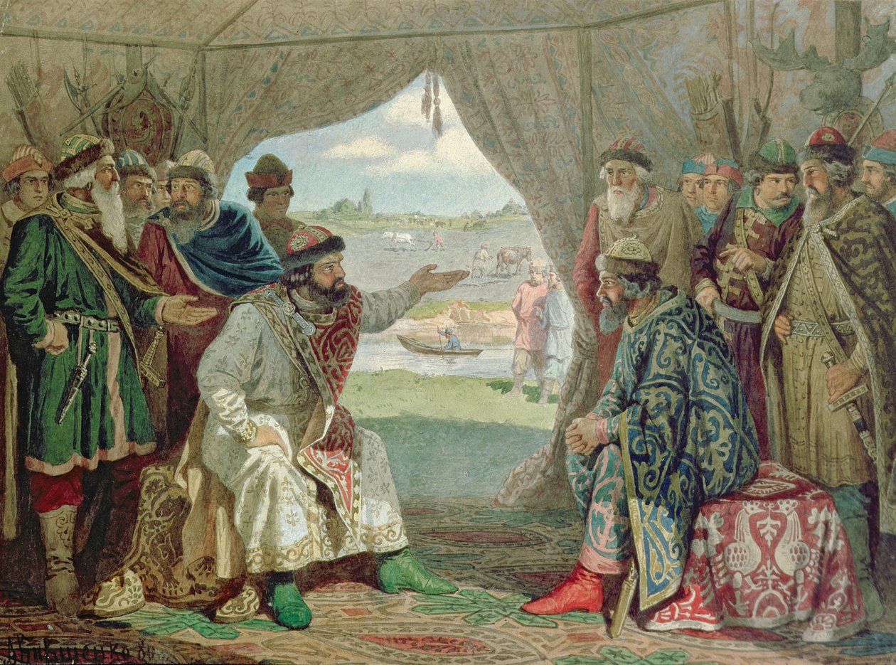 Büyük Dük Vladimir Monomakh II (1053-1125) ile Dolob