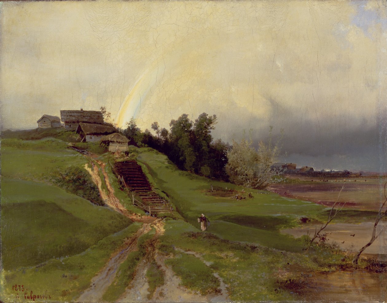 Gökkuşağı, 1875 by Alexei Kondratjewitsch Sawrassow