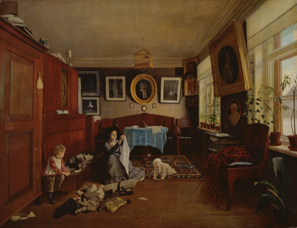 İçişleri, 1879 by Aleksei Alekseevich Bobrov