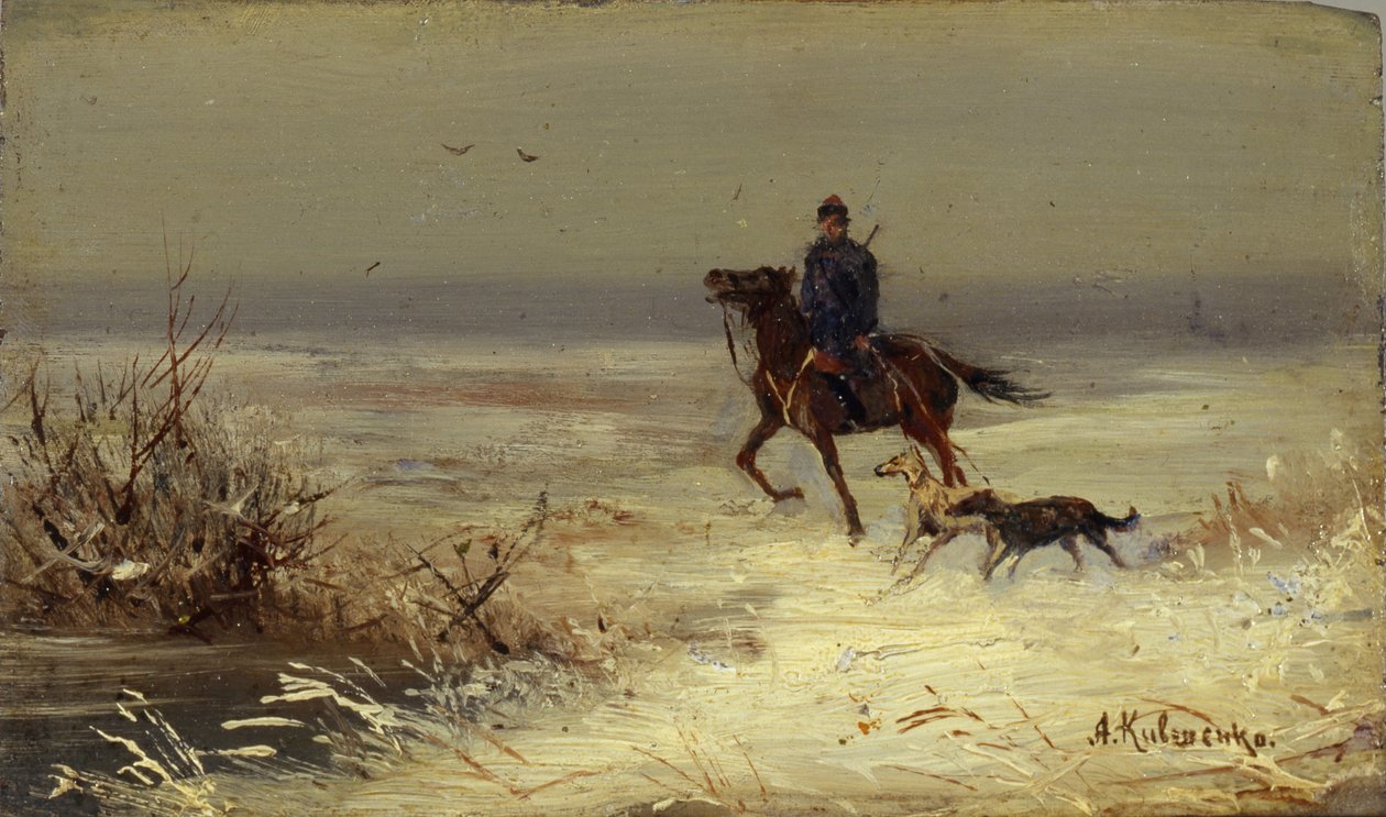 Av Üzerine, 19. Yüzyılın İkinci Yarısı. by Aleksei Danilovich Kivshenko