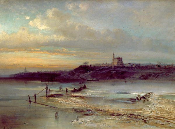 Çözülme, Yaroslavl by Alexei Kondratjewitsch Sawrassow