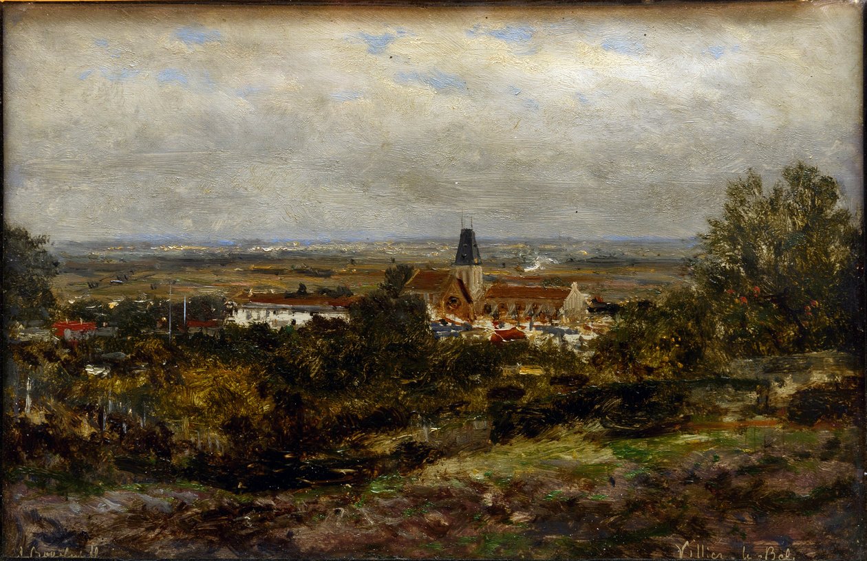 Alexei Petrovich Bogolyubov (Bogoliubov veya Bogolioubov) (1824-1896) tarafından Villiers-le-Bel by Aleksei Petrovich Bogolyubov
