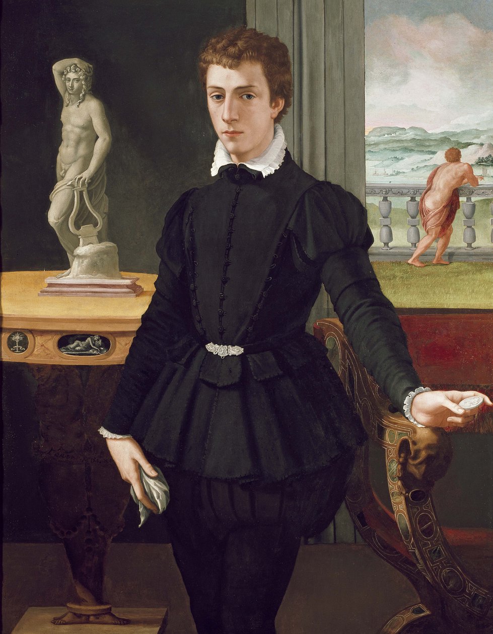 Bir Genç Adamın Portresi, 1560 sonrası by Alessandro Allori