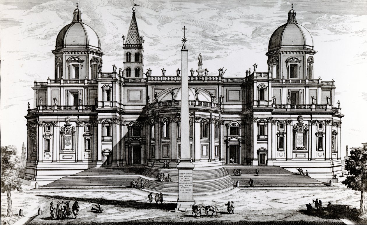 Basilica of Santa Maria Maggiore, 1702  by Alessandro Specchi