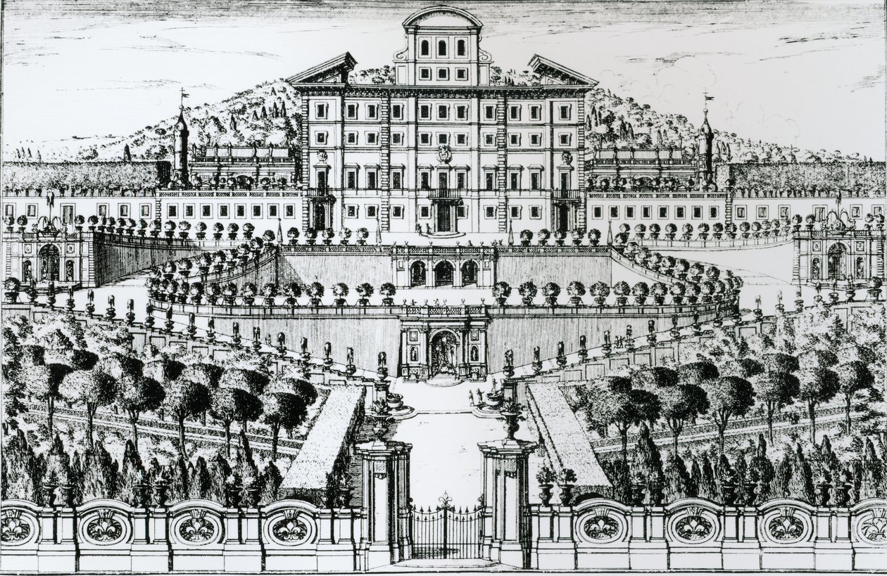 Bahçeden Villa Aldobrandini