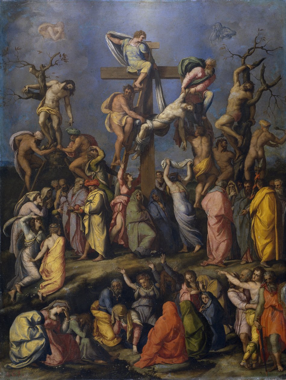 Haçtan İniş, c. 1560 by Alessandro Allori