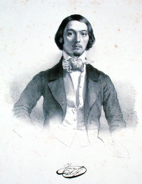 Adolfo Fumagalli (1828-56) (lito) by Alessandro Focosi