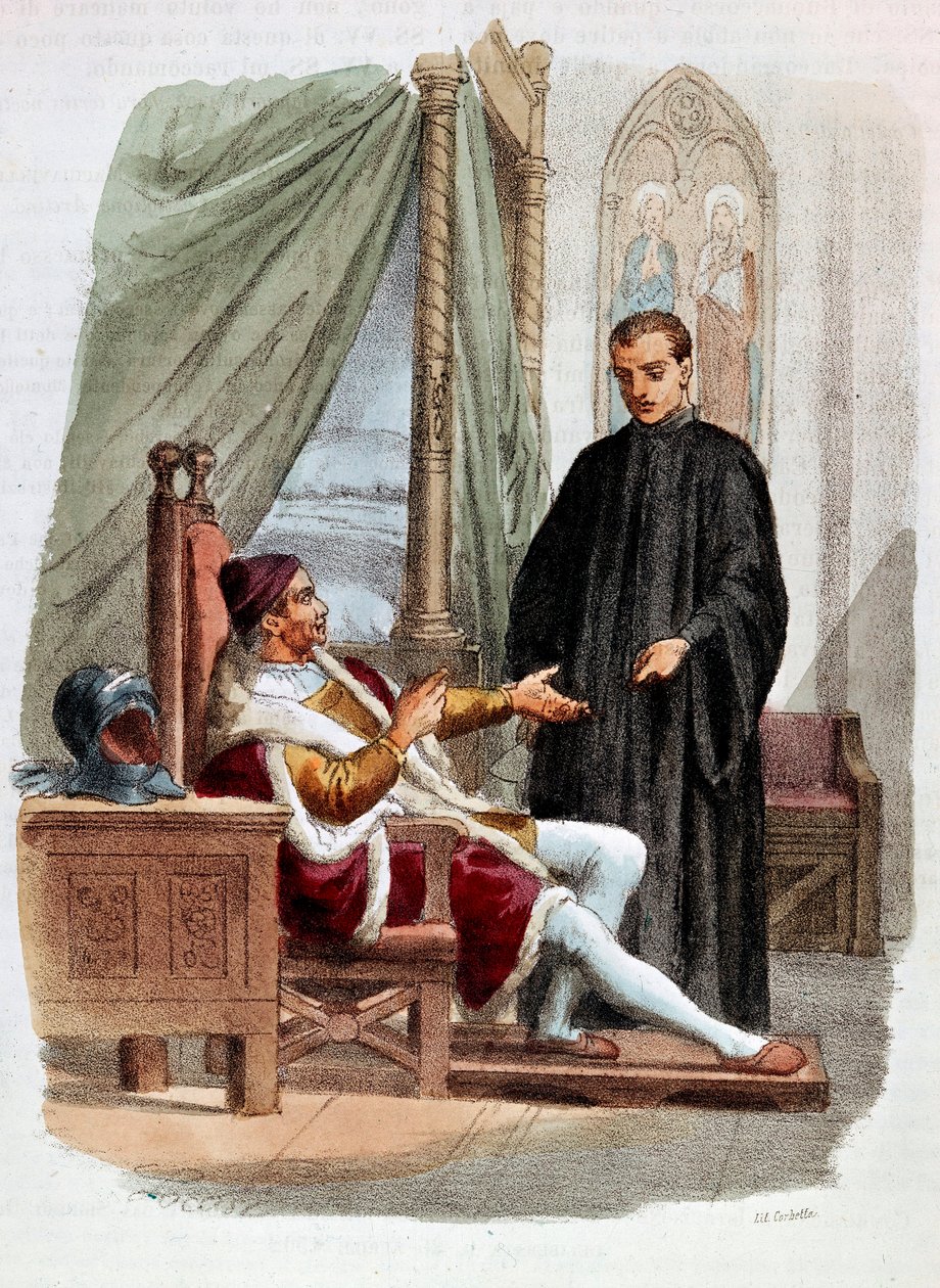 Niccolo di Bernardo dei Machiavelli (Nicolas Machiavel by Alessandro Focosi