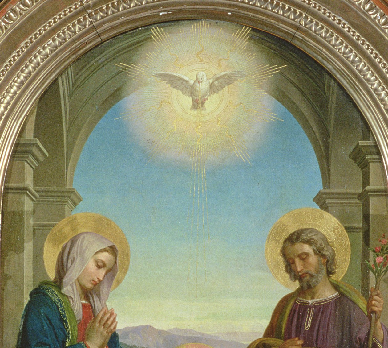 Kutsal Aile, 1898 by Alessandro Franchi