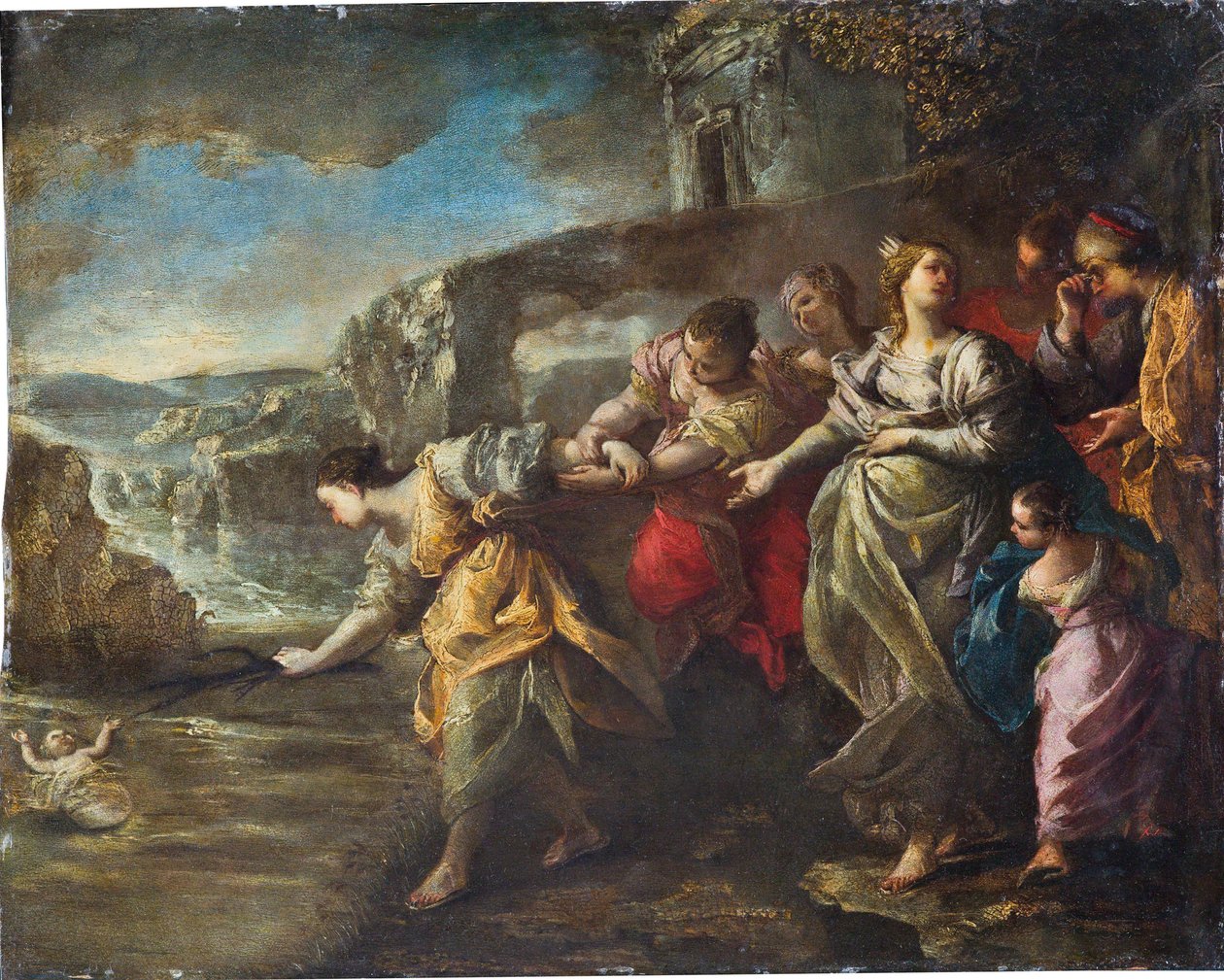 Musa'nın Bulunuşu. by Alessandro Gherardini