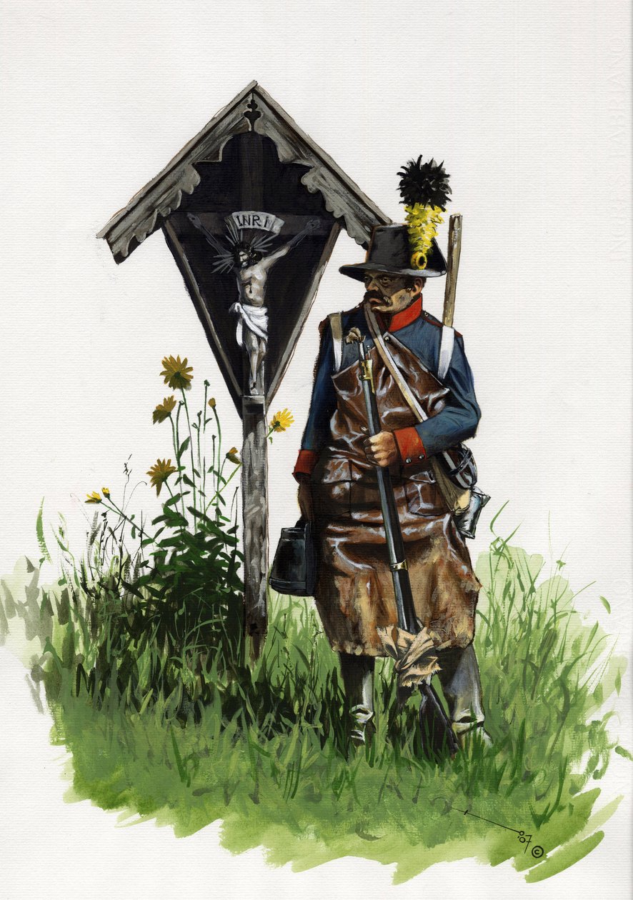 Birinci İmparatorluk (1804-1814 ve 1815): Avusturya ordusunun öncü askeri by Alessandro Lonati