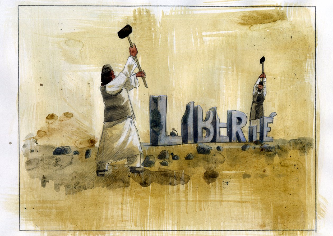 İslami köktencilik: iki selefi hürriyet mektuplarını yok ediyor (İslami köktencilik: iki selefi hürriyet mektuplarını yok ediyor) by Alessandro Lonati