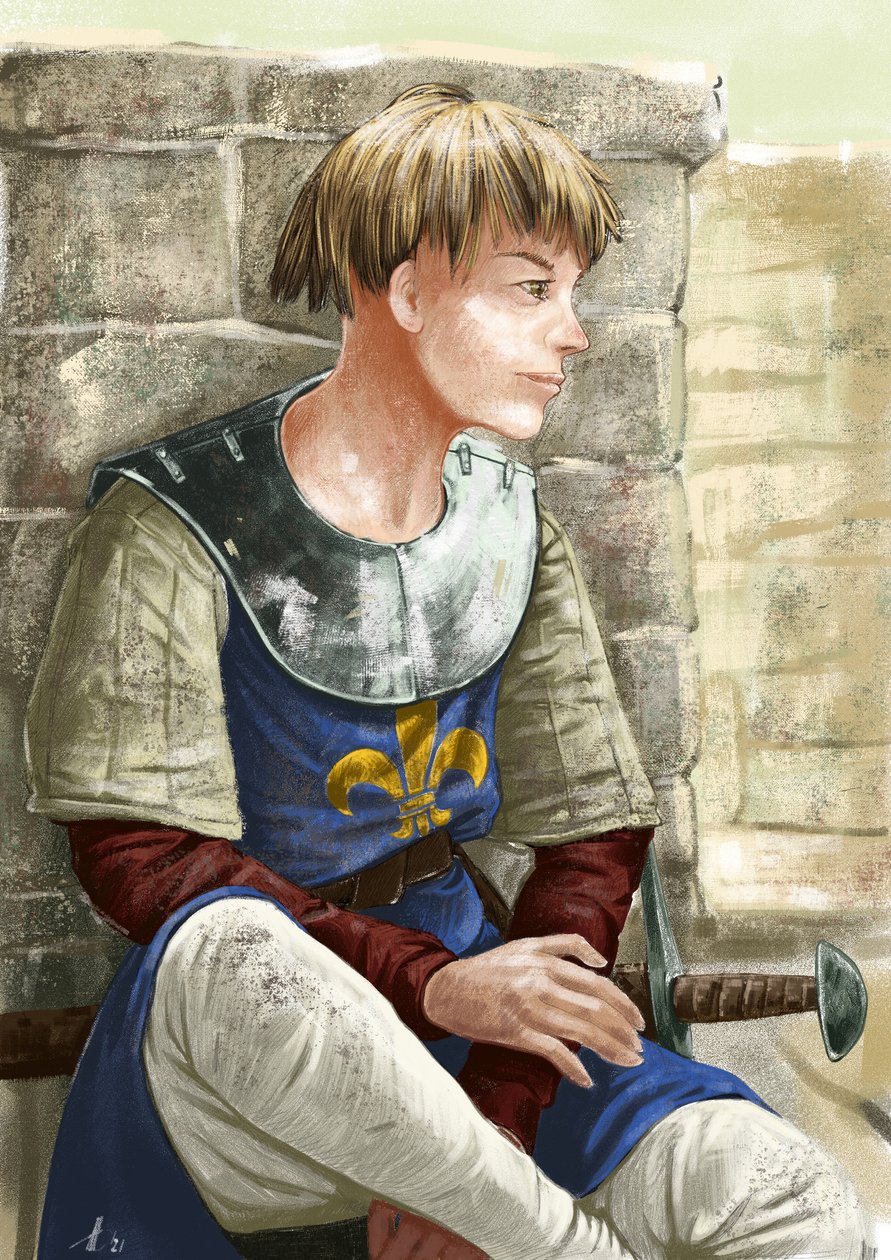 Jeanne d'Arc by Alessandro Lonati