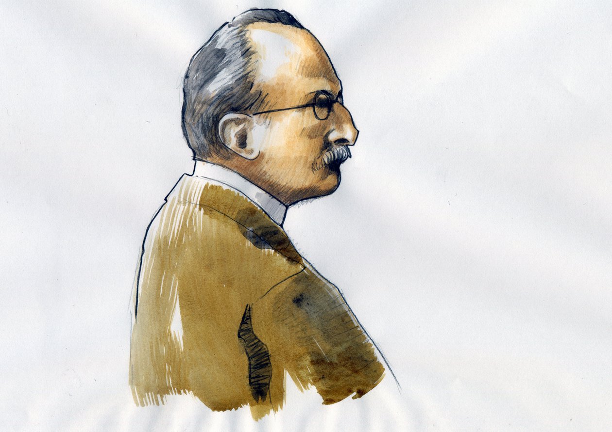 Max Planck, Alman fizikçi (Alman fizikçi Max Planck'ın portresi (1868-1947)) by Alessandro Lonati