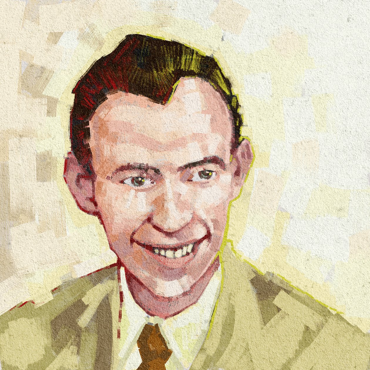 Biyolog James Watson'ın Portresi, 2023 (çizim) by Alessandro Lonati