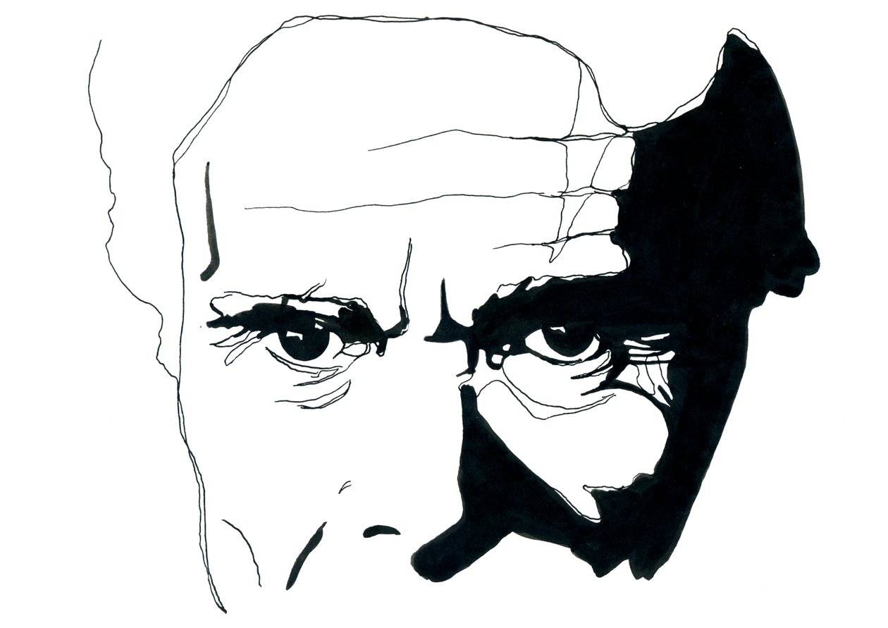 İtalyan yazar ve yönetmen Pier Paolo Pasolini'nin portresi (İtalyan yazar ve yönetmen Pier Paolo Pasolini'nin portresi) by Alessandro Lonati