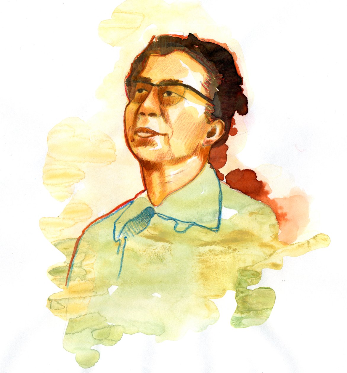 Jiang Qing'in Portresi (1914-1991) Mao Zedong'un Karısı (Jiang Qing'in Madam Mao Olarak Portresi) by Alessandro Lonati