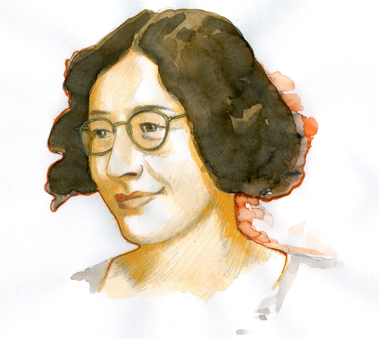 Simone Weil'in Portresi (1909-1943), Fransız filozof by Alessandro Lonati