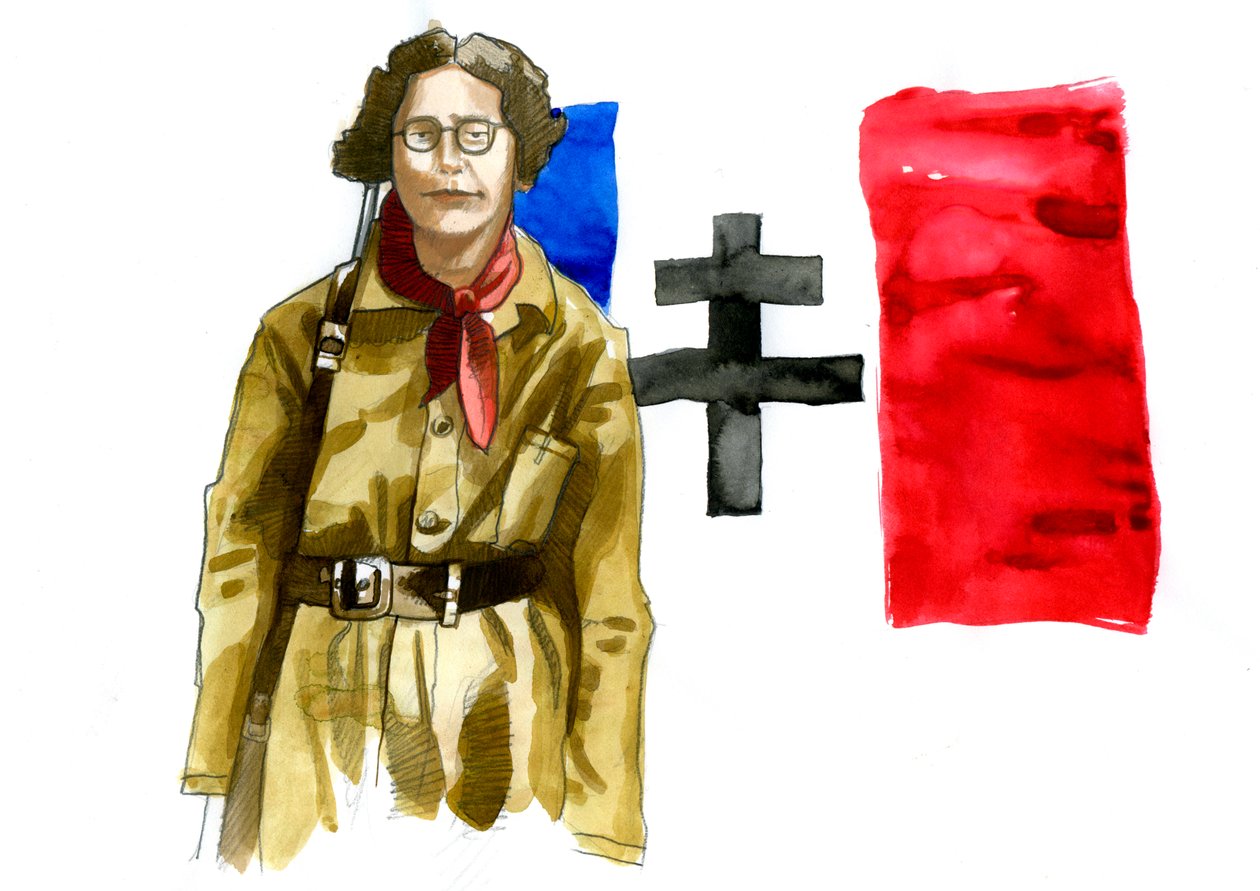 Simone Weil'in Portresi (1909-1943), Fransız filozof by Alessandro Lonati