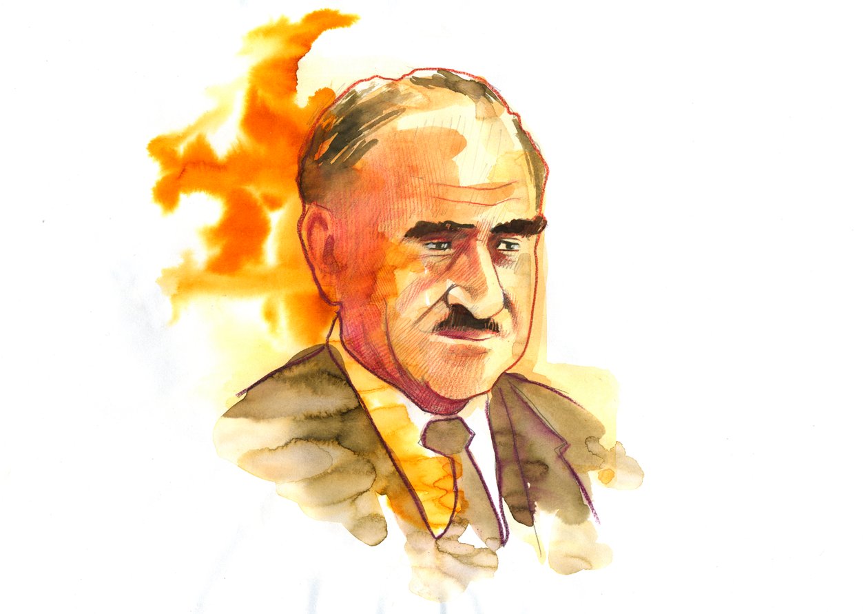 Mühendis Louis Armand'ın portresi (1905-1971) üst düzey yetkili ve dirençli Fransız (Fransız mühendis Louis Armand) by Alessandro Lonati