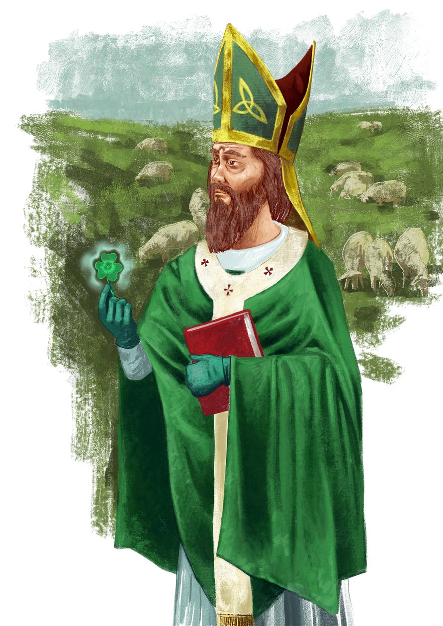 Aziz Patrick Günü (resim) by Alessandro Lonati