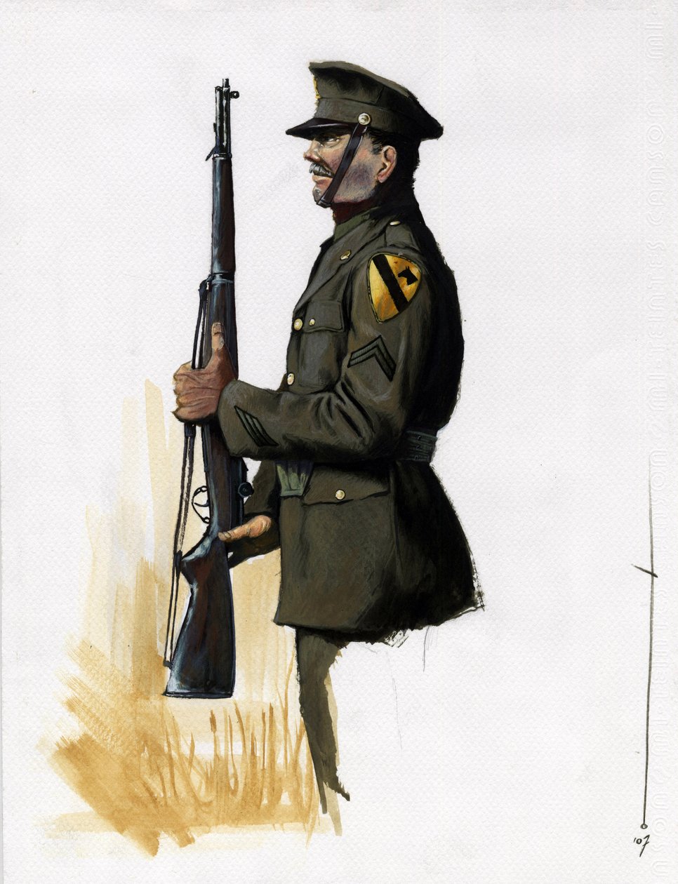 İkinci Dünya Savaşı 1939-1945: Amerikan Ordusu Süvari Tümeni by Alessandro Lonati