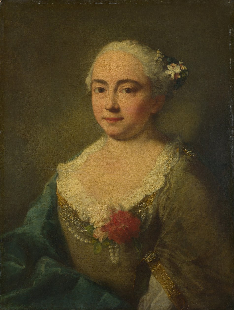Caterina Penza, yaklaşık 1760 by Alessandro Longhi