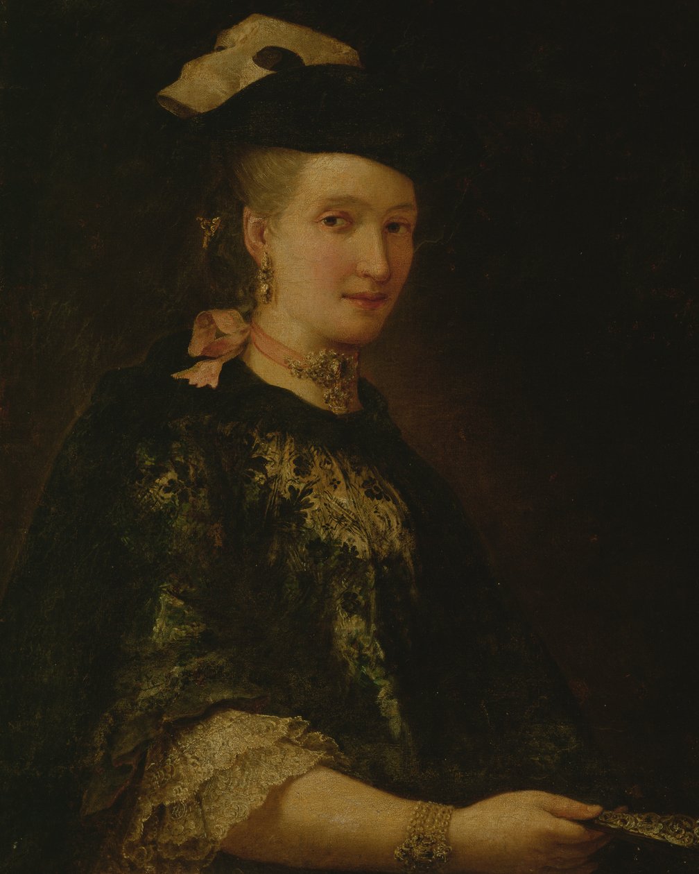 Bir Bayan Portresi by Alessandro Longhi