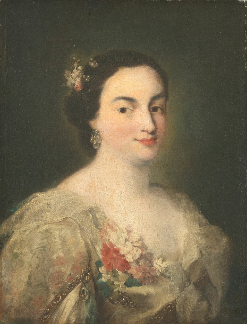Genç Bir Kadının Portresi, c. 1760. by Alessandro Longhi