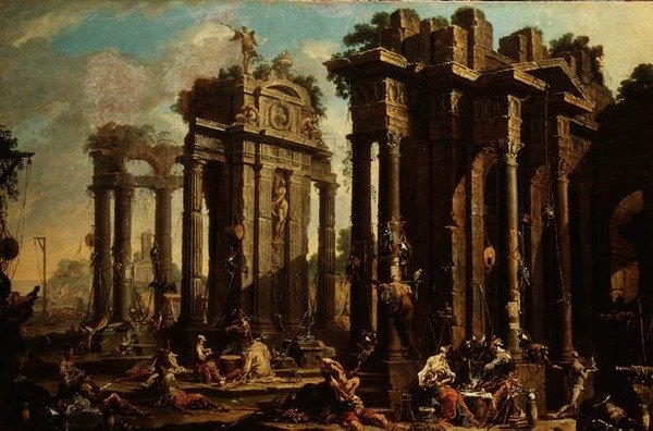soyguncunun sığınağı by Alessandro Magnasco