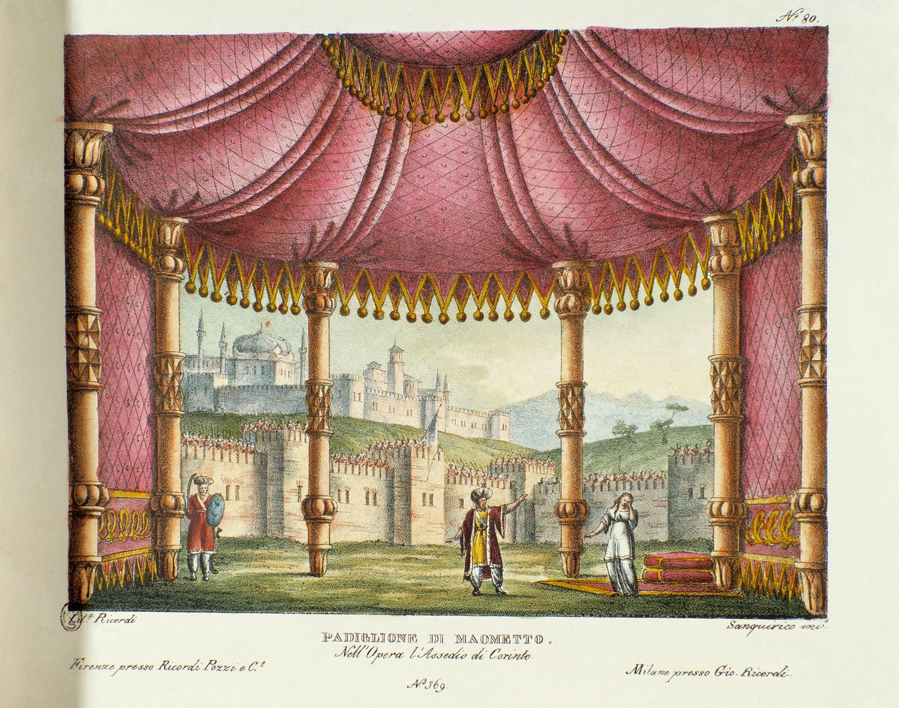 Muhammed Köşkü (II. Perde) Gioacchino Rossini (veya Gioachino) (1826) tarafından 1829