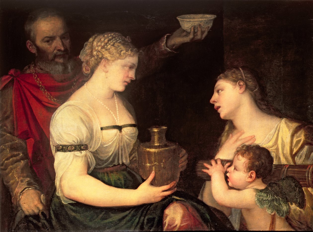 Tanrılar Vesta, Kızlık zarı, Mars ve Venüs