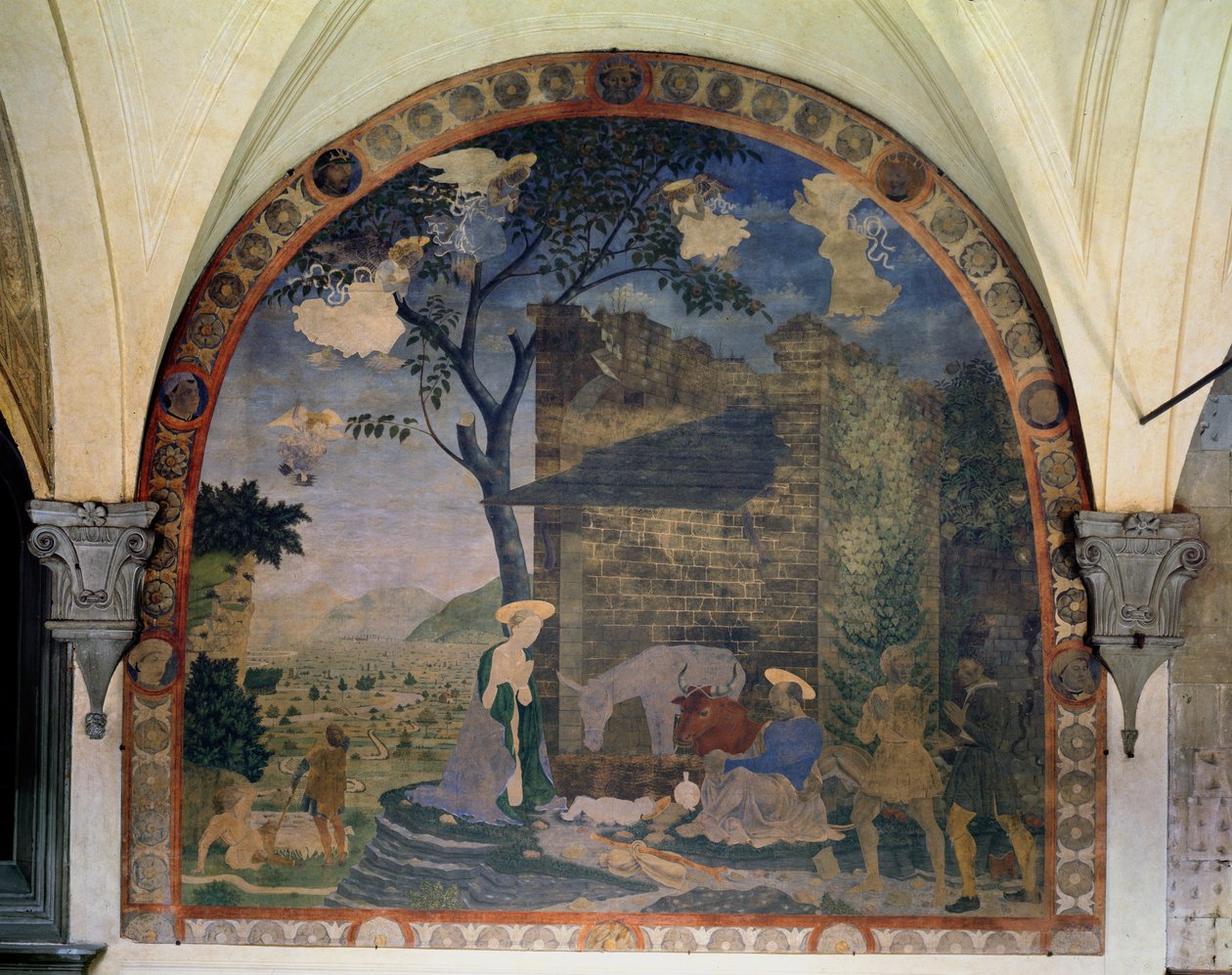 Doğuş, 1460-62 by Alesso Baldovinetti