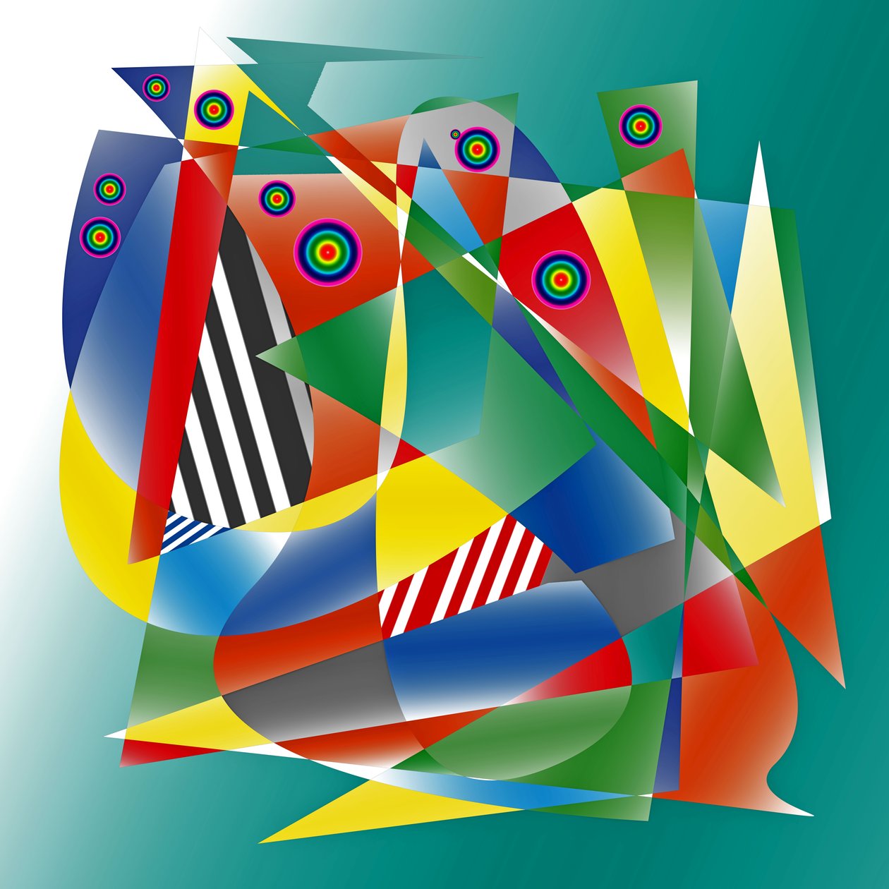 sistem,2019,(gradyan) by Alex Caminker